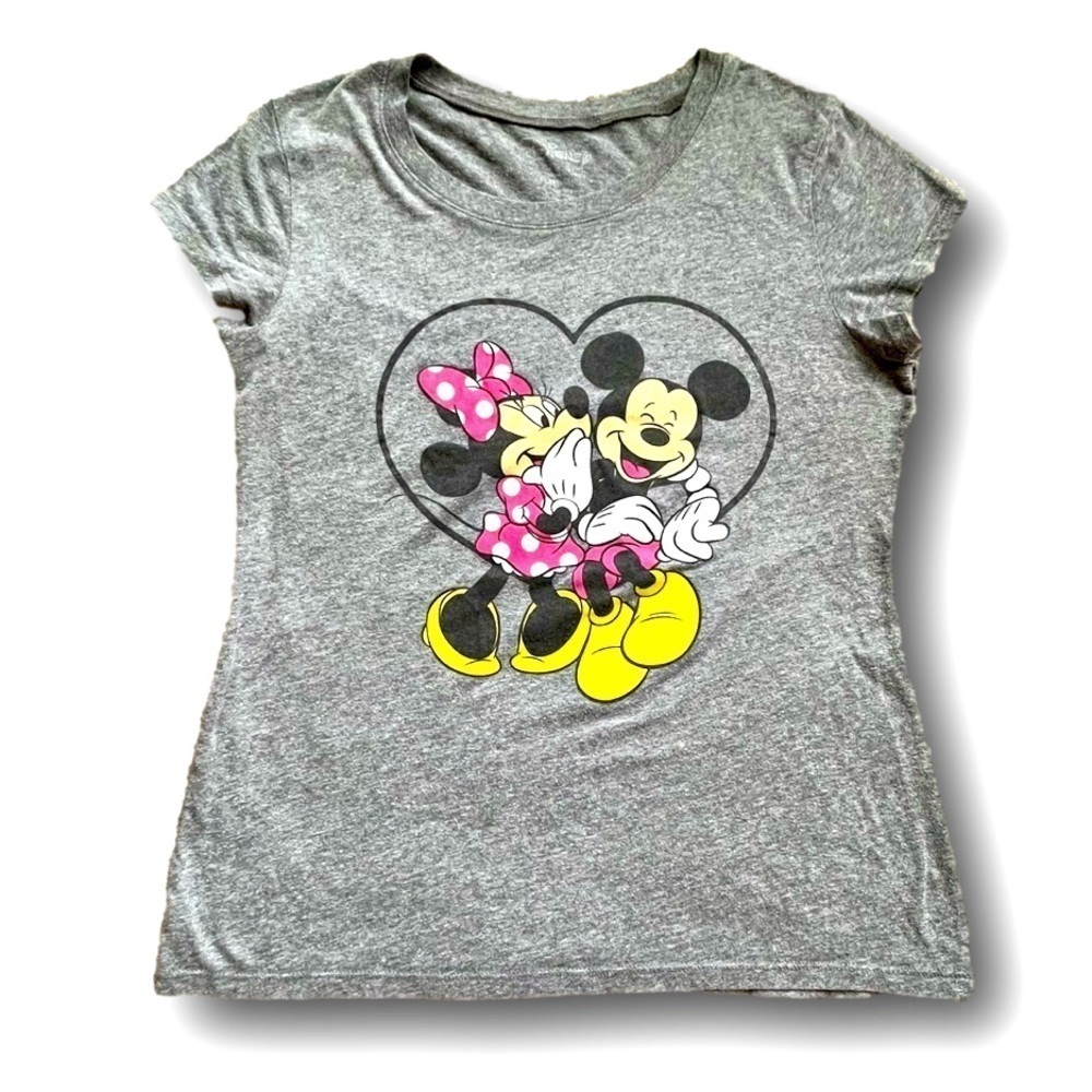 🇺🇸Disney Store Mickey and Minnie fitted tee